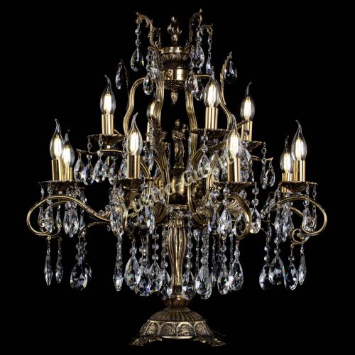 Настольная лампа Алфея №12 Журавлик в Новосибирске Гусь Хрустальный