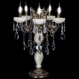 Настольная лампа Антик №5 с камнем в Новосибирске