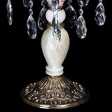 Настольная лампа Антик №5 с камнем в Новосибирске