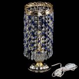 Настольная лампа Диана Карандаш синяя в Новосибирске