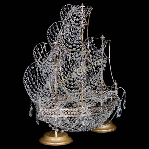 Настольная лампа Каравелла Венеция в Новосибирске Гусь Хрустальный