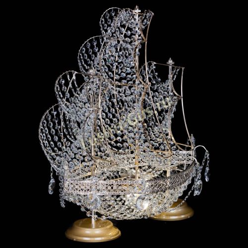 Настольная лампа Каравелла Венеция в Новосибирске Гусь Хрустальный