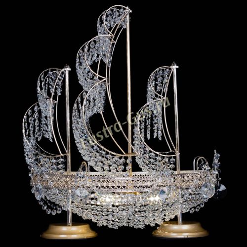 Настольная лампа Каравелла Венеция в Новосибирске Гусь Хрустальный