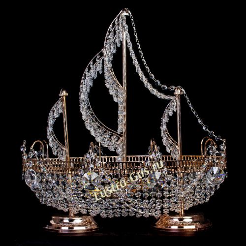 Настольная лампа Каравелла в Новосибирске Гусь Хрустальный