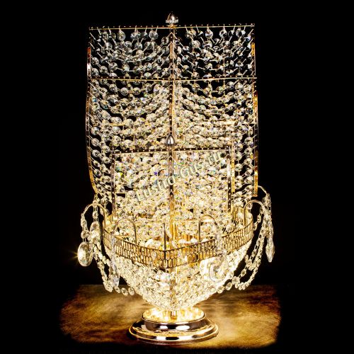 Настольная лампа Каравелла в Новосибирске Гусь Хрустальный