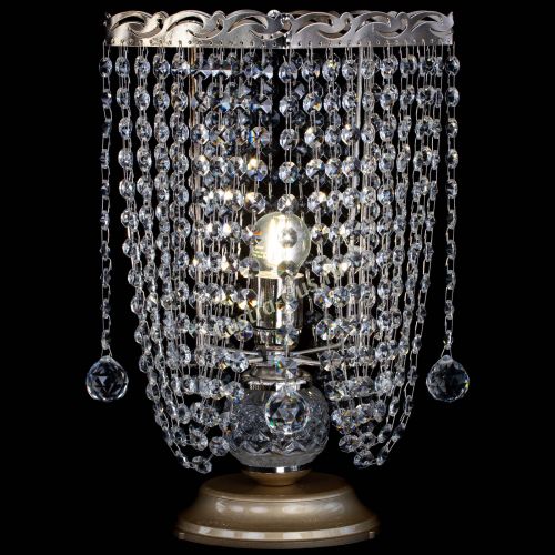 Настольная лампа Квадрат лепестки в Новосибирске Гусь Хрустальный