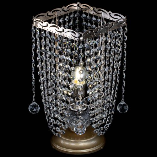 Настольная лампа Квадрат лепестки в Новосибирске Гусь Хрустальный