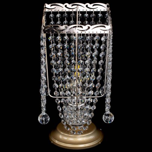 Настольная лампа Квадрат лепестки в Новосибирске Гусь Хрустальный