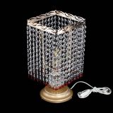 Настольная лампа Квадрат оптикон №1 красная в Новосибирске