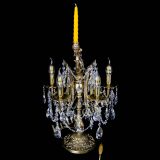 Бронзовая настольная лампа Луиза №5/2 лучик в Новосибирске