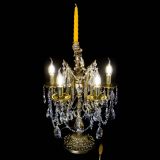 Бронзовая настольная лампа Луиза №5/2 лучик в Новосибирске