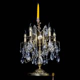 Бронзовая настольная лампа Луиза №5/2 лучик в Новосибирске