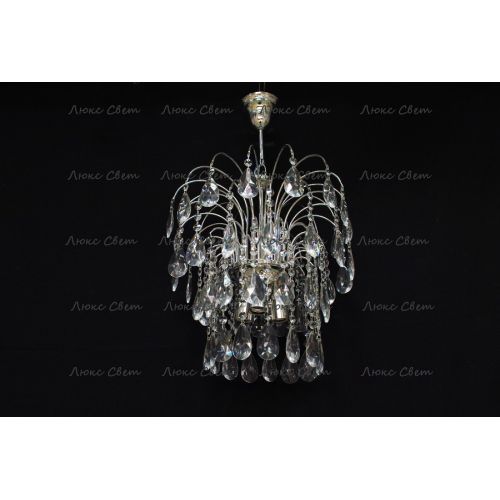 Люстра Каскад Журавль в Новосибирске Гусь Хрустальный