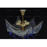 Люстра Марина № 2 цветная  в Новосибирске