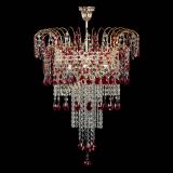 Люстра Агата Венеция №4 длинная Красная в Новосибирске Люстра Агата Венеция №4 длинная Красная в Новосибирске