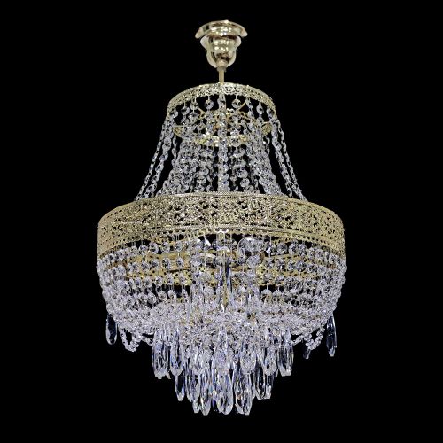 Люстра Александрия №3 в Новосибирске Гусь Хрустальный