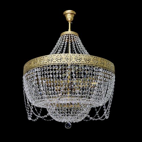 Люстра Александрия №6 в Новосибирске Гусь Хрустальный