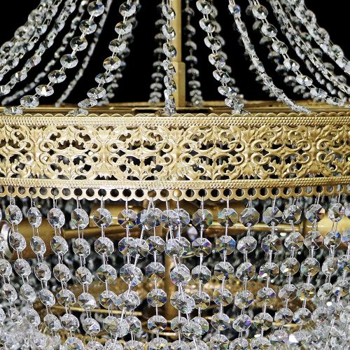 Люстра Александрия №6 в Новосибирске Гусь Хрустальный