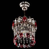 Люстра Астра пластинка №1 красная в Новосибирске