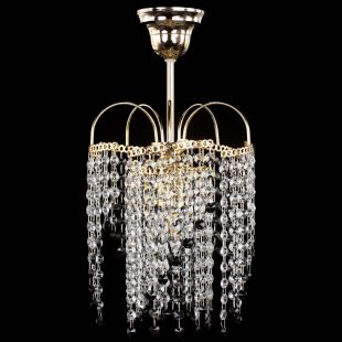 Люстра подвесная Иволга №1 Оптикон черная