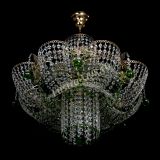Люстра Камея №6 подвесная зеленая в Новосибирске