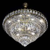 Люстра Хрустальный Каскад №8 с подвесом под бронзу в Новосибирске