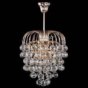 Люстра Хрустальные брызги шар 40 в Новосибирске отзыв и фото покупателя