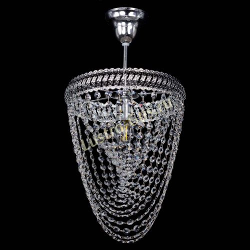 Люстра Лацио №1 Водоворот с подвесом в Новосибирске Гусь Хрустальный