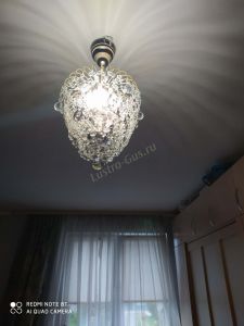 Люстра Лора оптикон в Новосибирске отзыв и фото покупателя