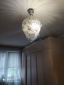 Люстра Лора оптикон в Новосибирске отзыв и фото покупателя