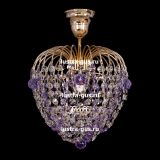 Люстра Малинка шар фиолетовая в Новосибирске Люстра Малинка шар фиолетовая в Новосибирске