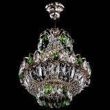 Люстра Ника 1 лампа зеленая в Новосибирске