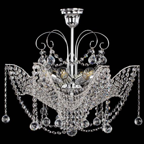 Люстра Орхидея №2 в Новосибирске Гусь Хрустальный