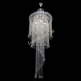 Люстра Водопад длинный с подвесом  в Новосибирске