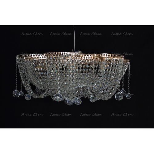 Люстра Лотос Астра 6 ламп в Новосибирске Гусь Хрустальный