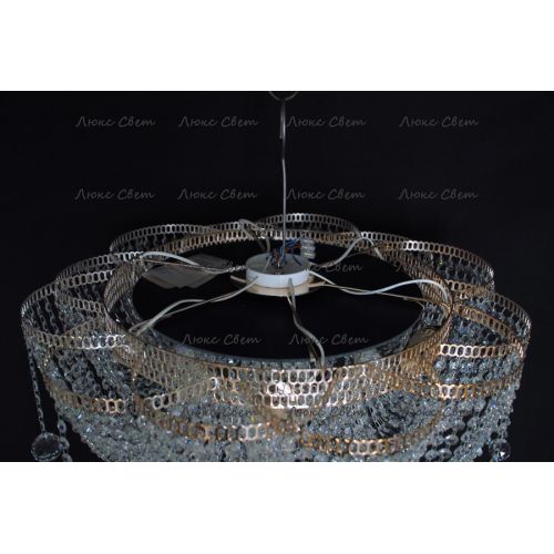 Люстра Лотос Астра 6 ламп в Новосибирске Гусь Хрустальный