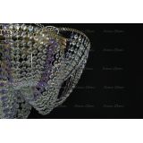 Люстра Космос № 2 фиолетовая в Новосибирске