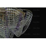 Люстра Космос № 2 фиолетовая в Новосибирске