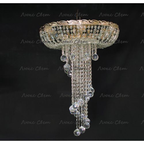 Люстра Анжелика №2 шар 40 в Новосибирске Гусь Хрустальный