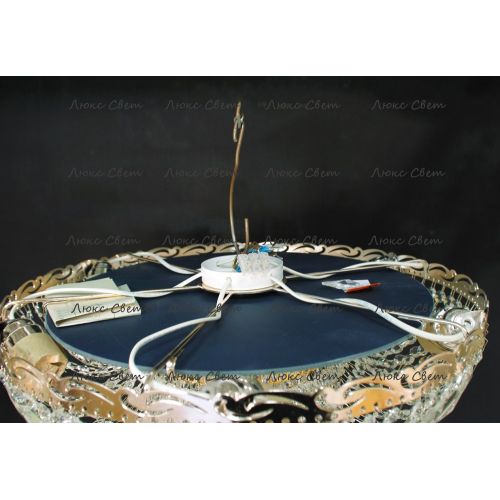 Люстра Анжелика №2 шар 40 в Новосибирске Гусь Хрустальный