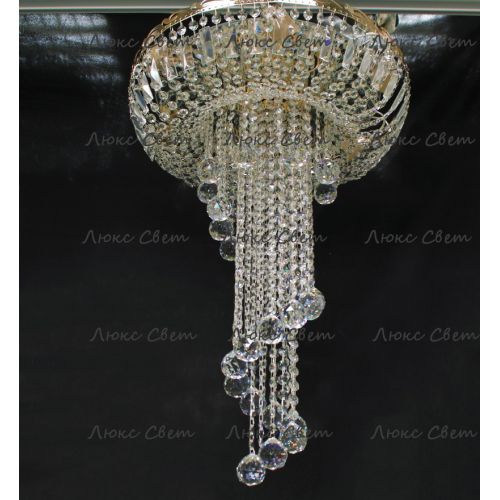 Люстра Анжелика №2 шар 40 в Новосибирске Гусь Хрустальный