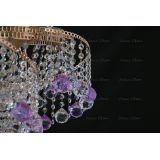 Люстра Космос шар 40 мм фиолетовая в Новосибирске