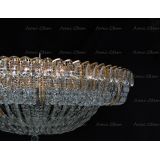 Люстра Кольцо купол 2 - 1000 мм пластина  в Новосибирске