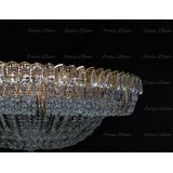 Люстра Кольцо купол 2 - 1000 мм пластина  в Новосибирске