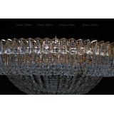 Люстра Кольцо купол 2 - 1000 мм пластина  в Новосибирске