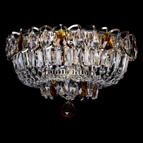 Люстра Астра Бутон №1 с шаром чайная в Новосибирске Гусь Хрустальный