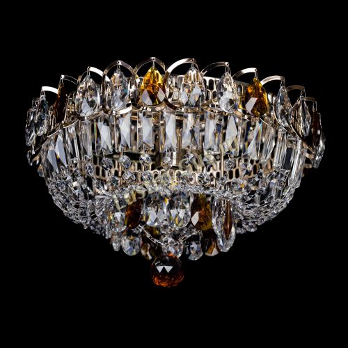 Люстра Астра Бутон №1 с шаром чайная в Новосибирске Гусь Хрустальный