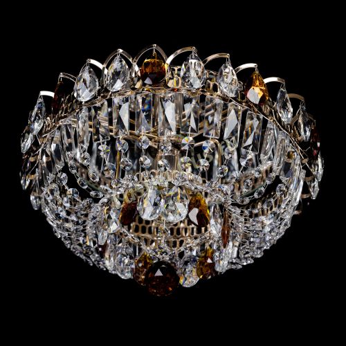 Люстра Астра Бутон №1 с шаром чайная в Новосибирске Гусь Хрустальный