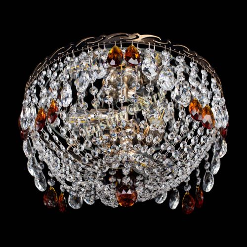 Люстра Диана журавлик чайная в Новосибирске Гусь Хрустальный