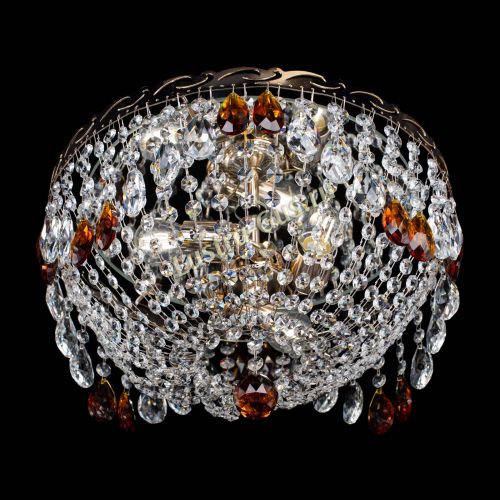 Люстра Диана журавлик чайная в Новосибирске Гусь Хрустальный